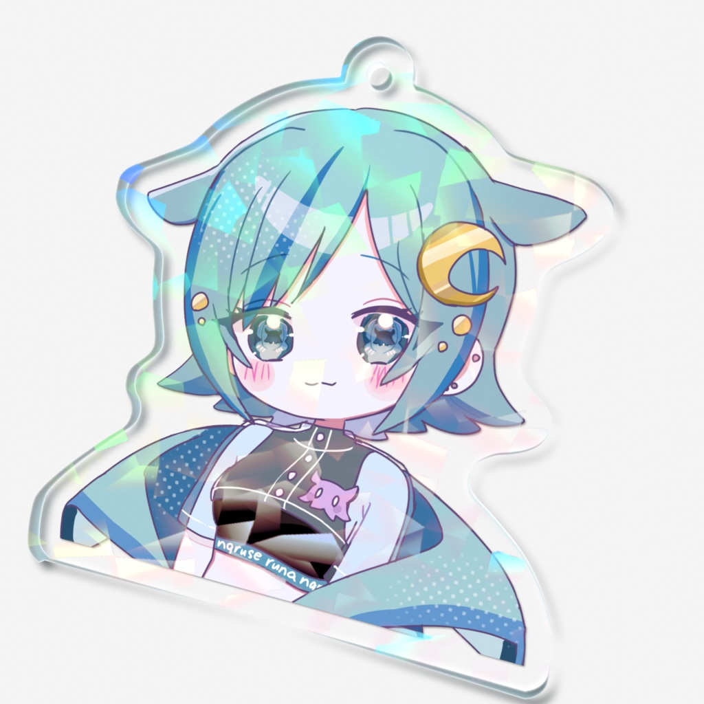 なるせミニキャラホロアクキー🍥◝✩