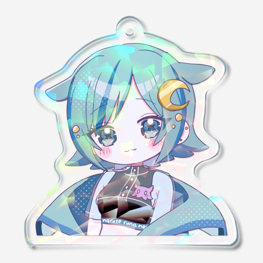 なるせミニキャラホロアクキー🍥◝✩