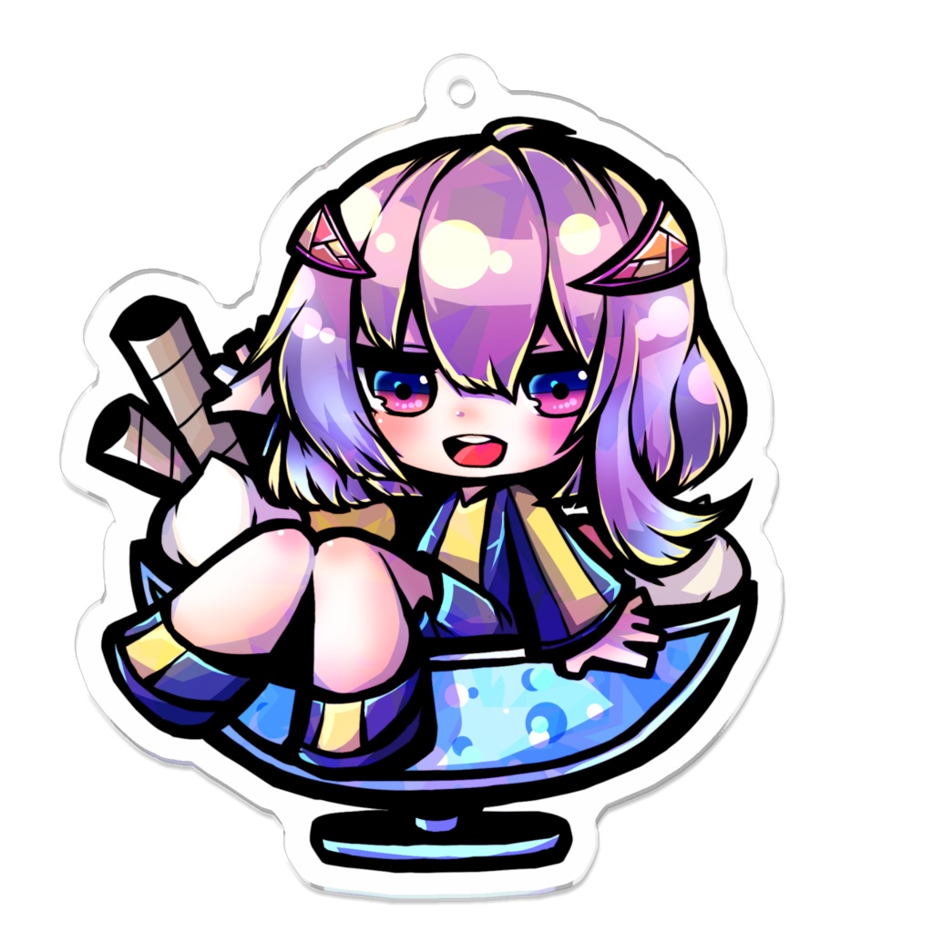 スイーツ女子なアクリルキーホールダー