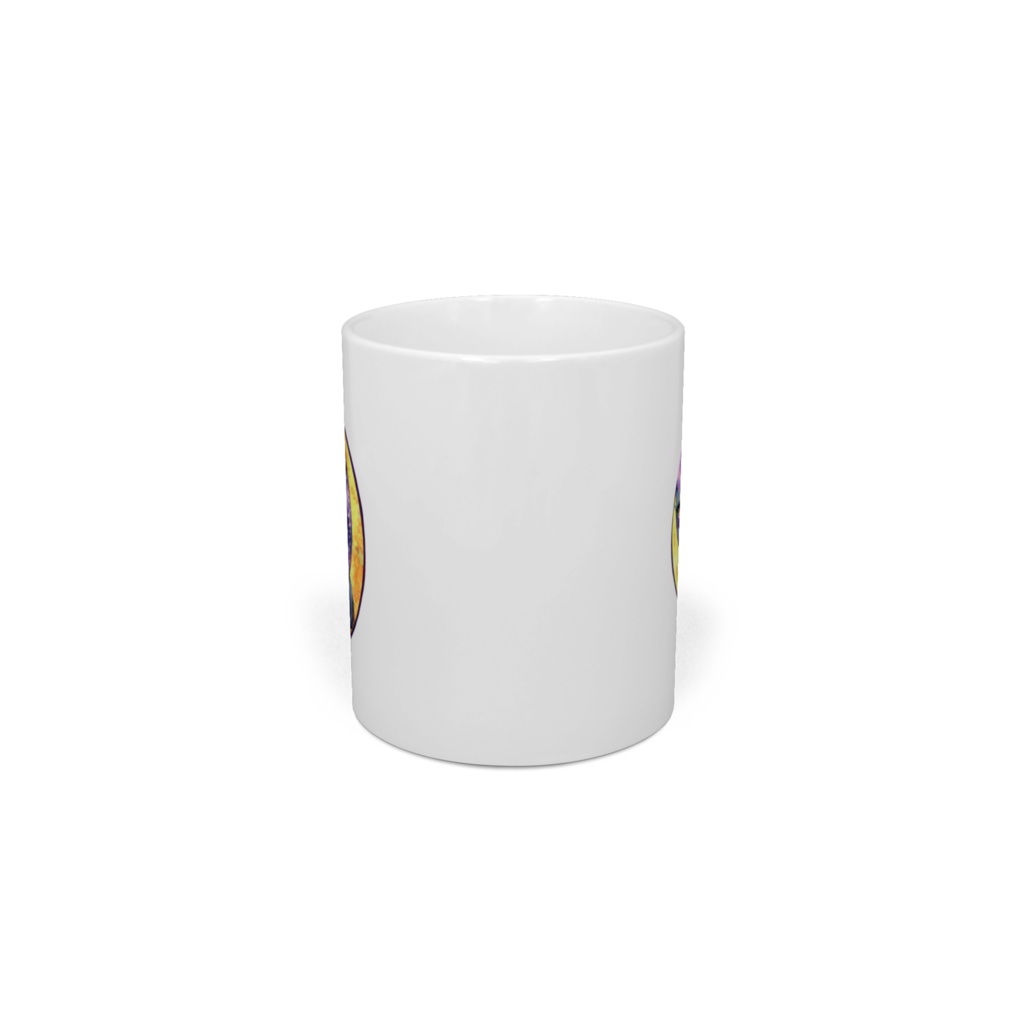 月夜のふわふわ猫っ娘マグカップ