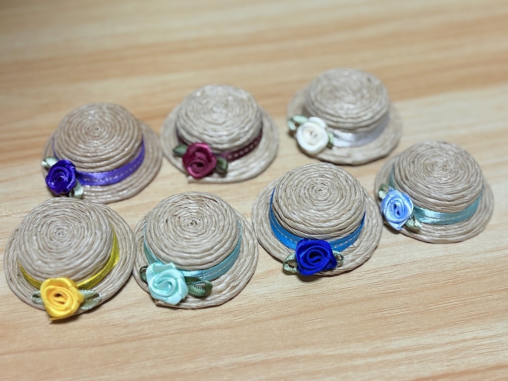 ミニカンカン帽（茶色）