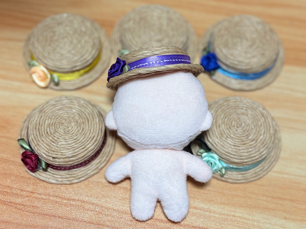 小カンカン帽(茶色)