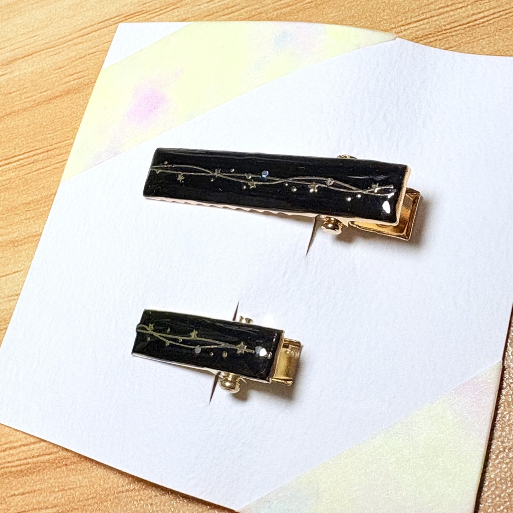 おそろいヘアクリップセット