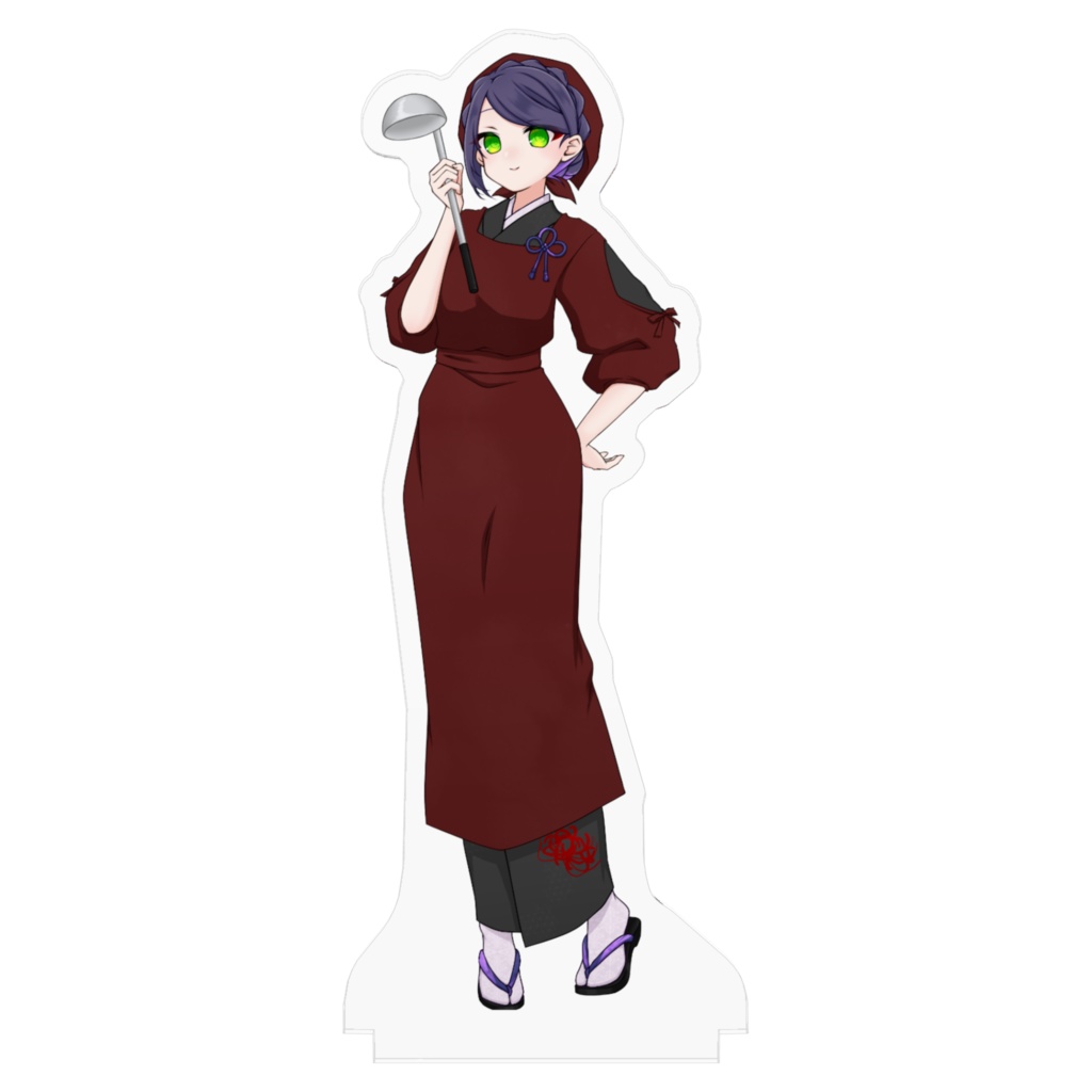 【常設】アクリルスタンド 割烹着ver.