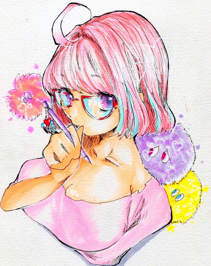 眼鏡っ子夢見りあむ