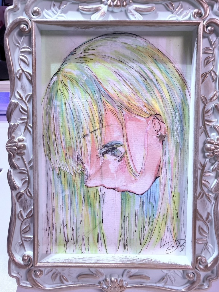 花狩まい原画イラストシリーズ「したむき」