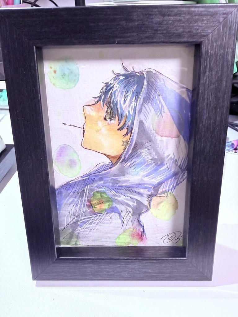 花狩まい原画イラストシリーズ「まち」