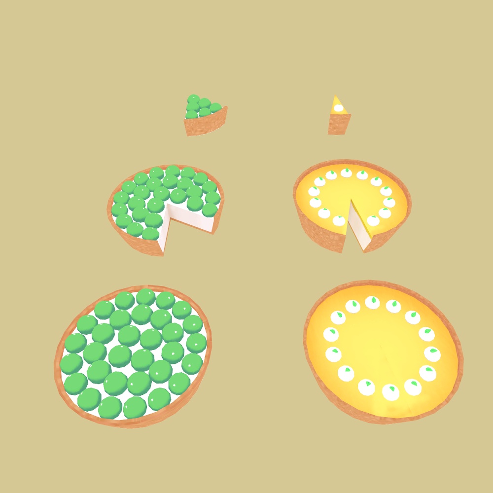 【27点】7種のケーキ