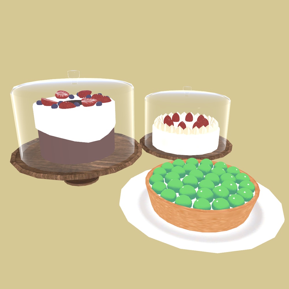 【27点】7種のケーキ