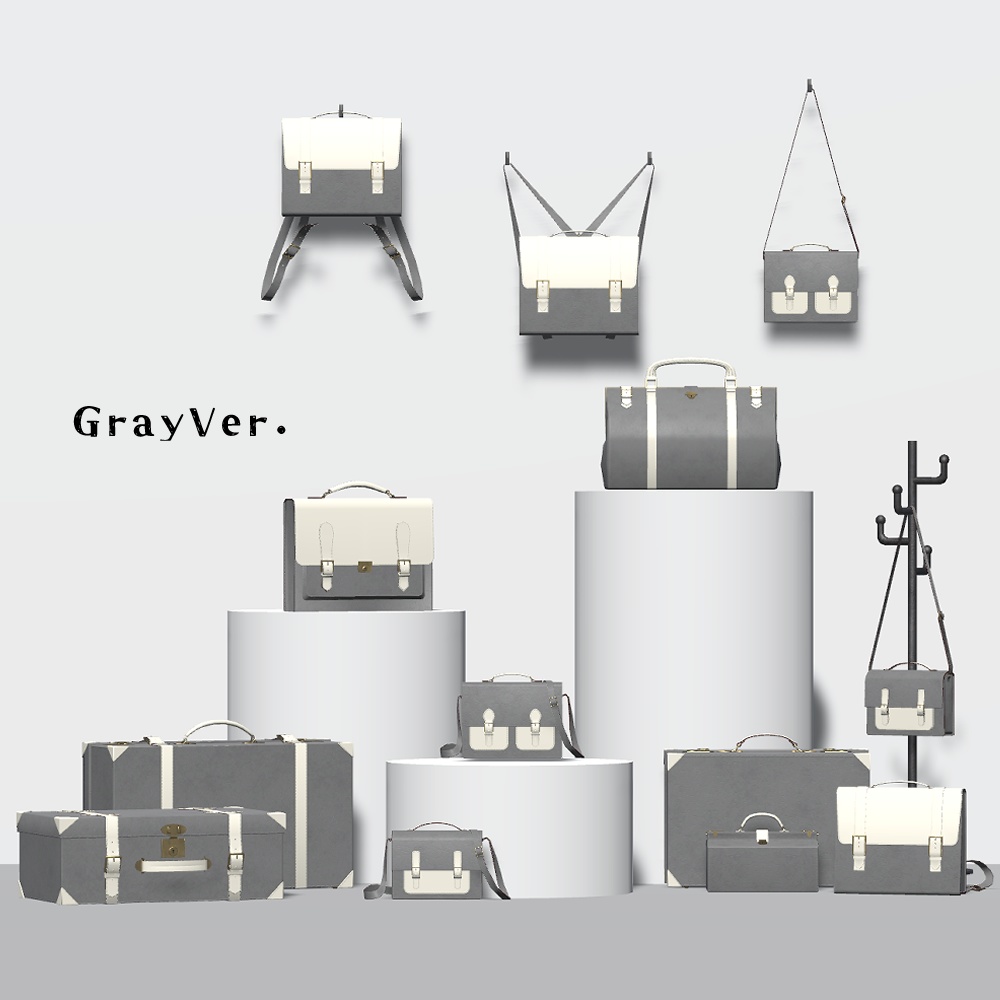 【4/10まで無料!!】アンティークなデザインバッグセット【ワールド小物想定】