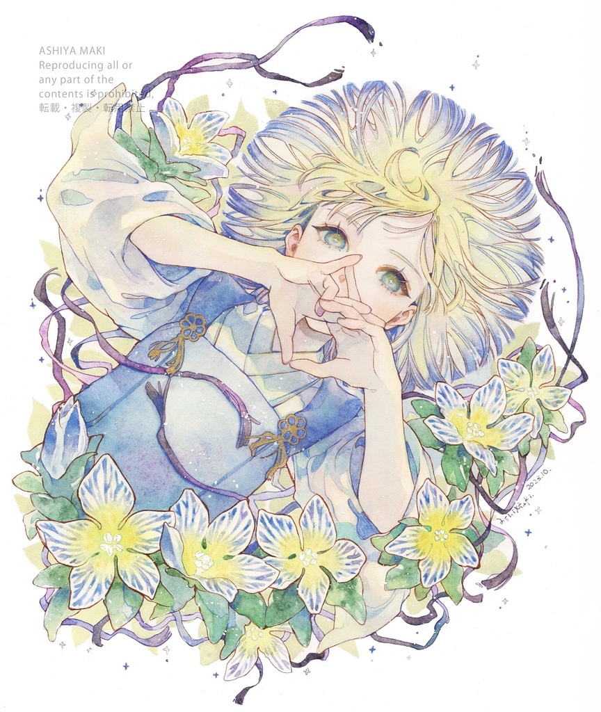 「明け六つ」ポストカード