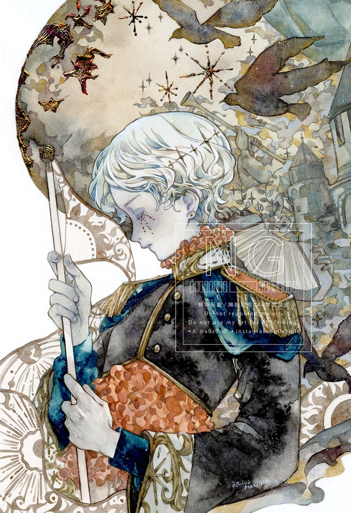 「ナイトパレード」ポストカード