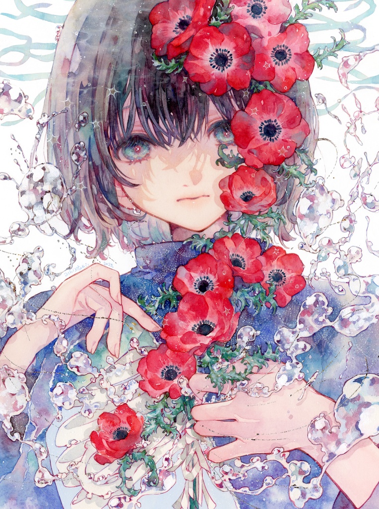 「養分と成り」B5イラストカード