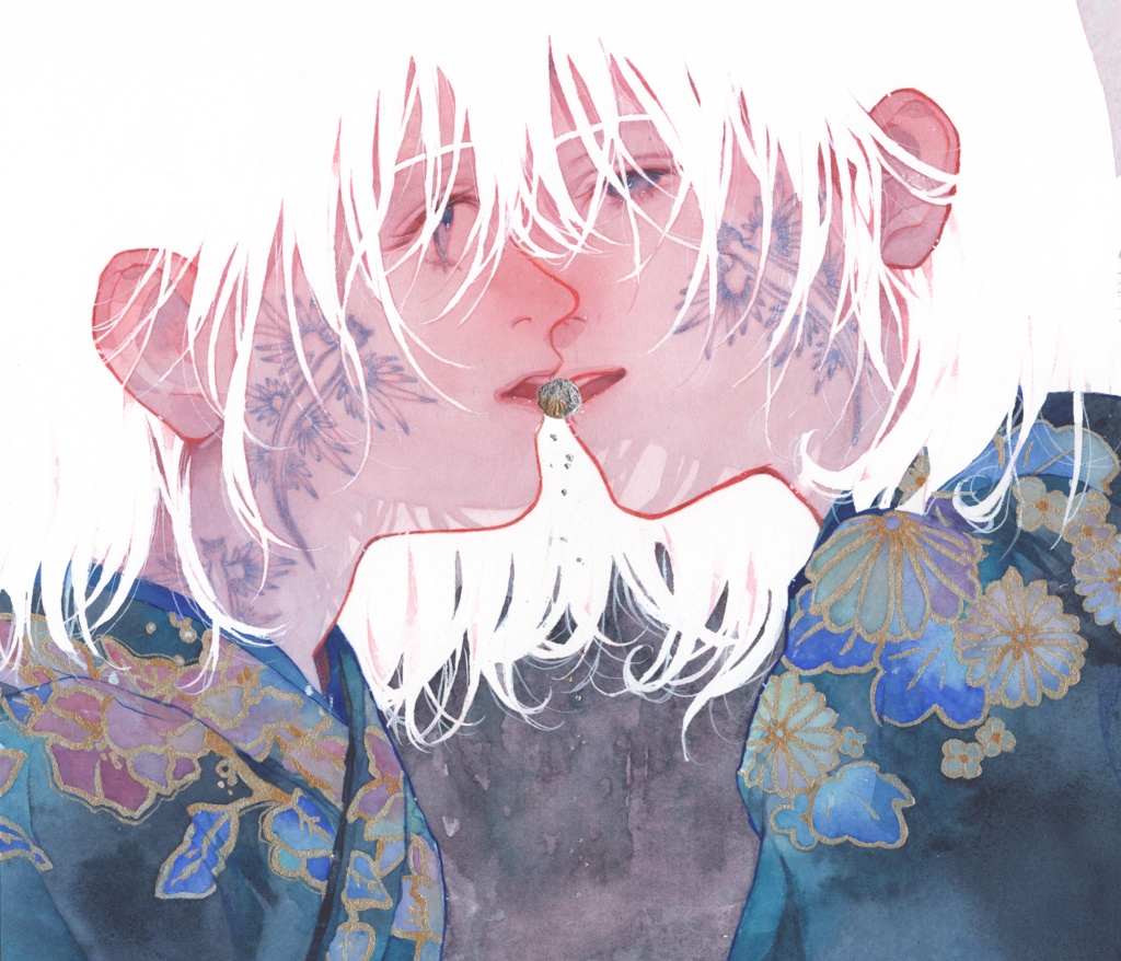 「金星をあげる」オンデマンド箔スクエアカード