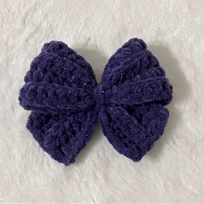 もこもこラメリボン