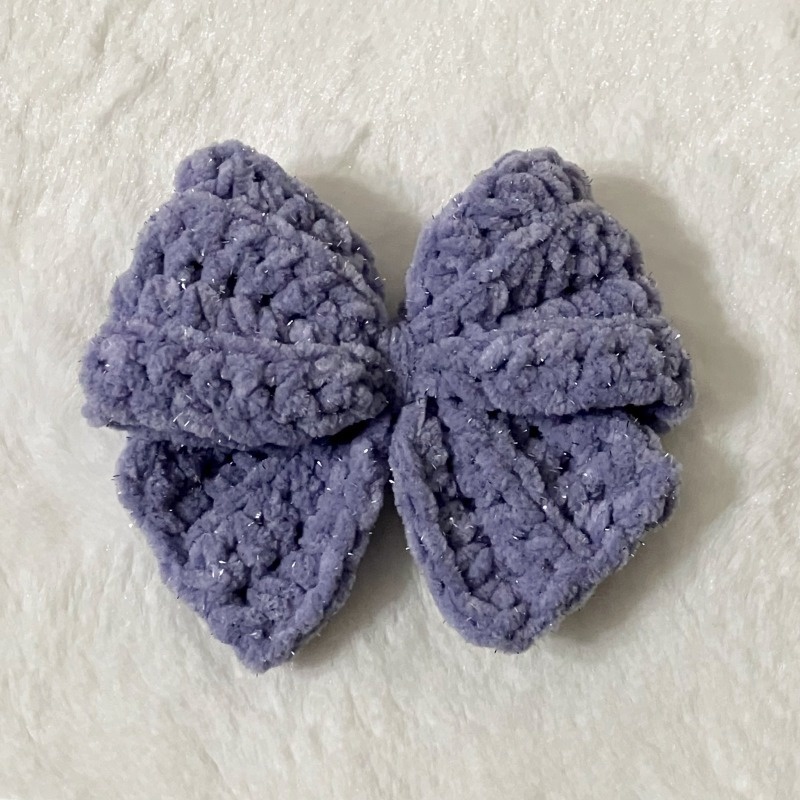 もこもこラメリボン