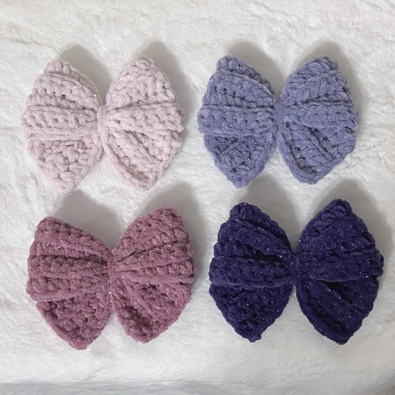 もこもこラメリボン