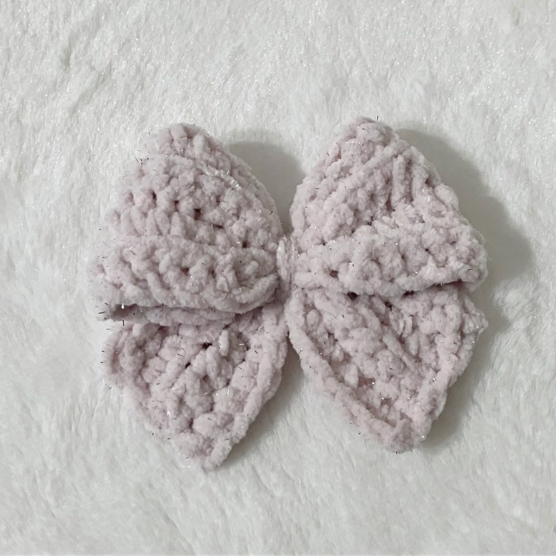 もこもこラメリボン