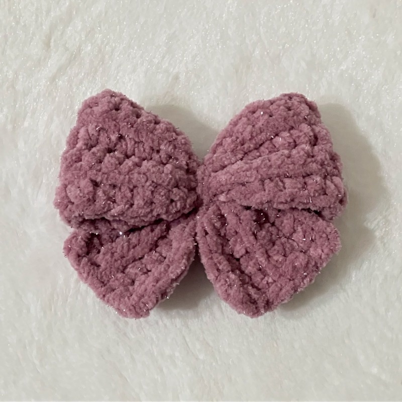 もこもこラメリボン