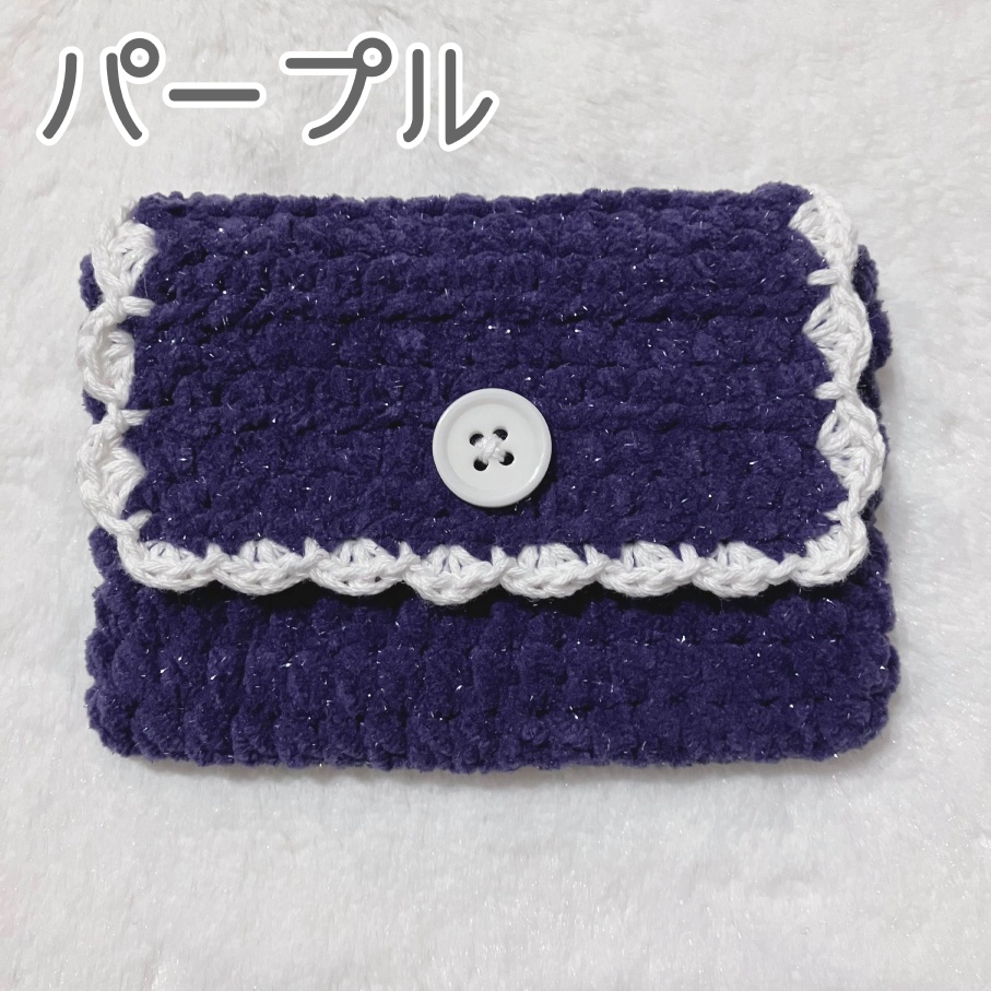 ラメもこカードケース