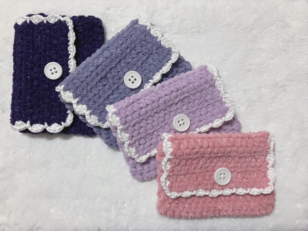 ラメもこカードケース