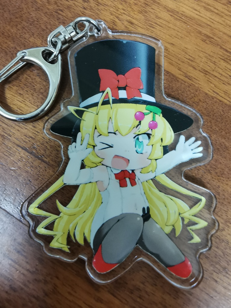 怪盗サーシャちゃんアクリルキーホルダー