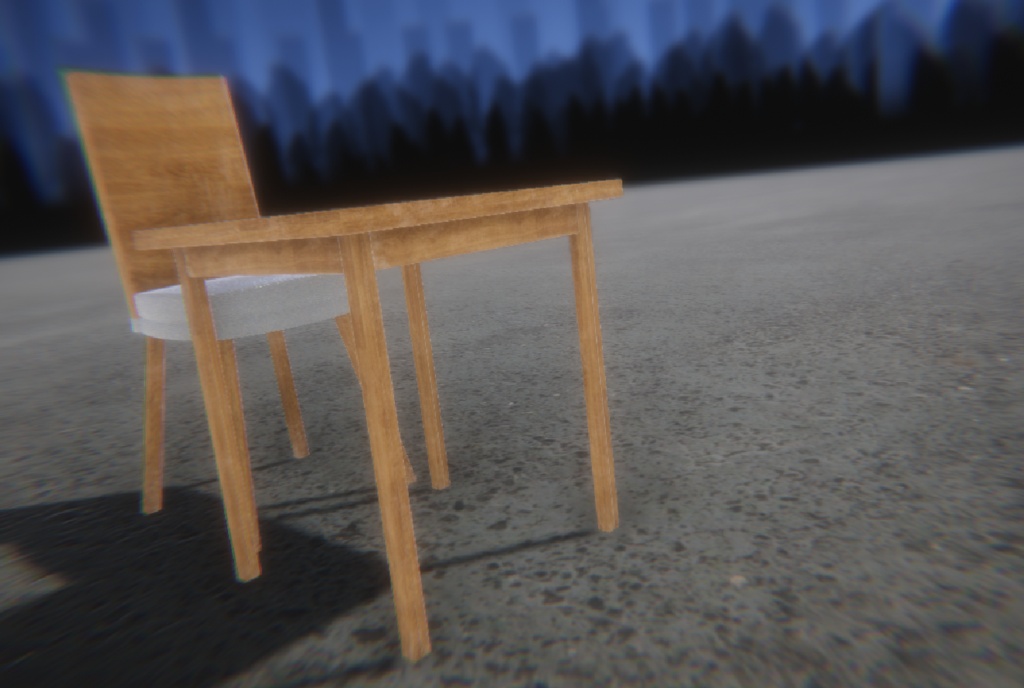 【VRC想定/3Dプロップ】家具(Furniture)/ lilToon対応