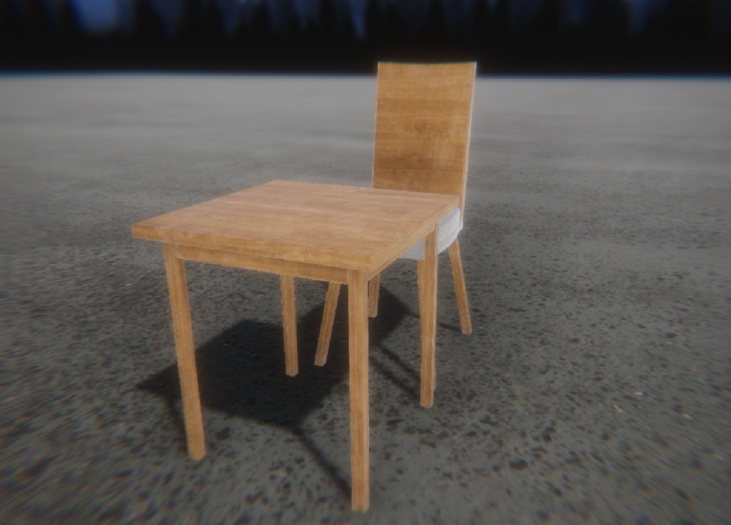 【VRC想定/3Dプロップ】家具(Furniture)/ lilToon対応