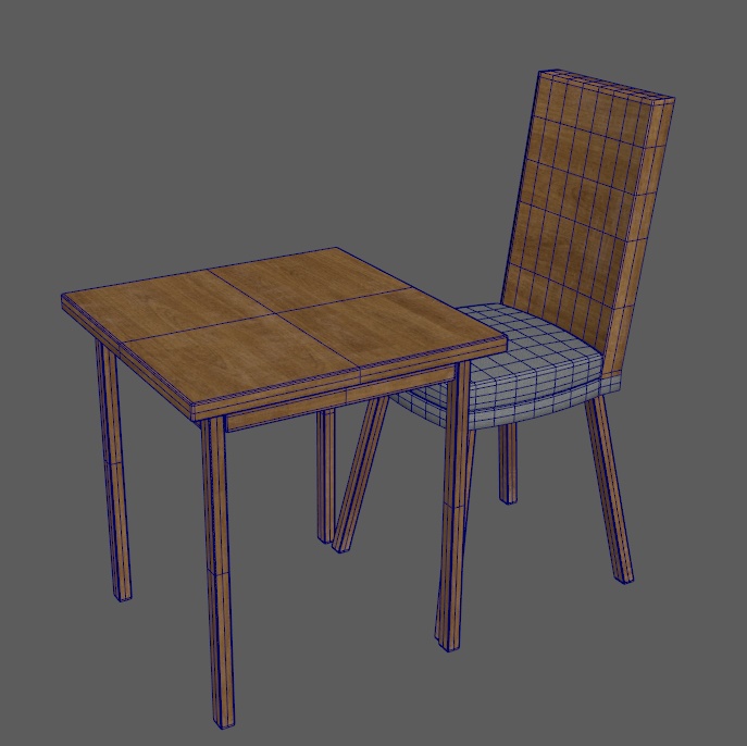 【VRC想定/3Dプロップ】家具(Furniture)/ lilToon対応