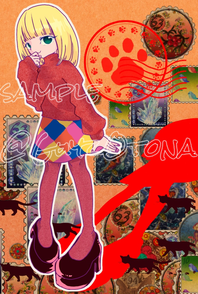 ポップンイラストまとめ本『ラブはどこから』