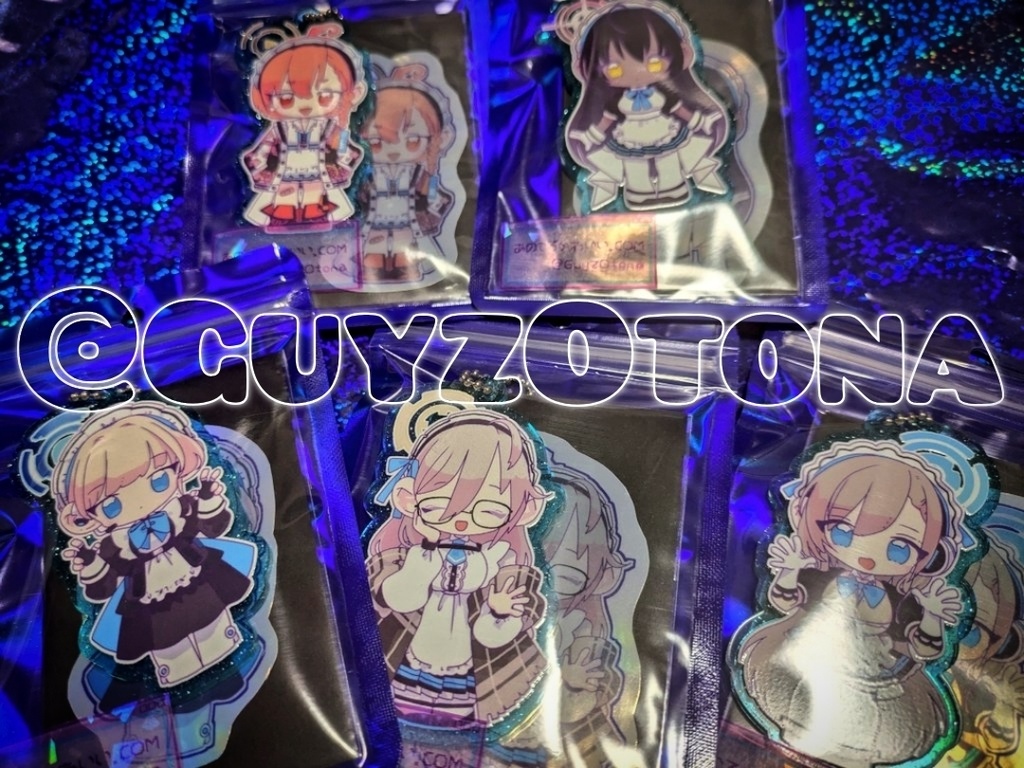 ブルアカ　アクリルキーホルダーSET②　（即納分）　（即納分）