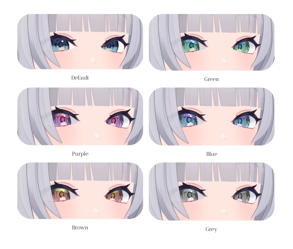 【無料/Free】Eye Texture【バイラン / Bairan専用】