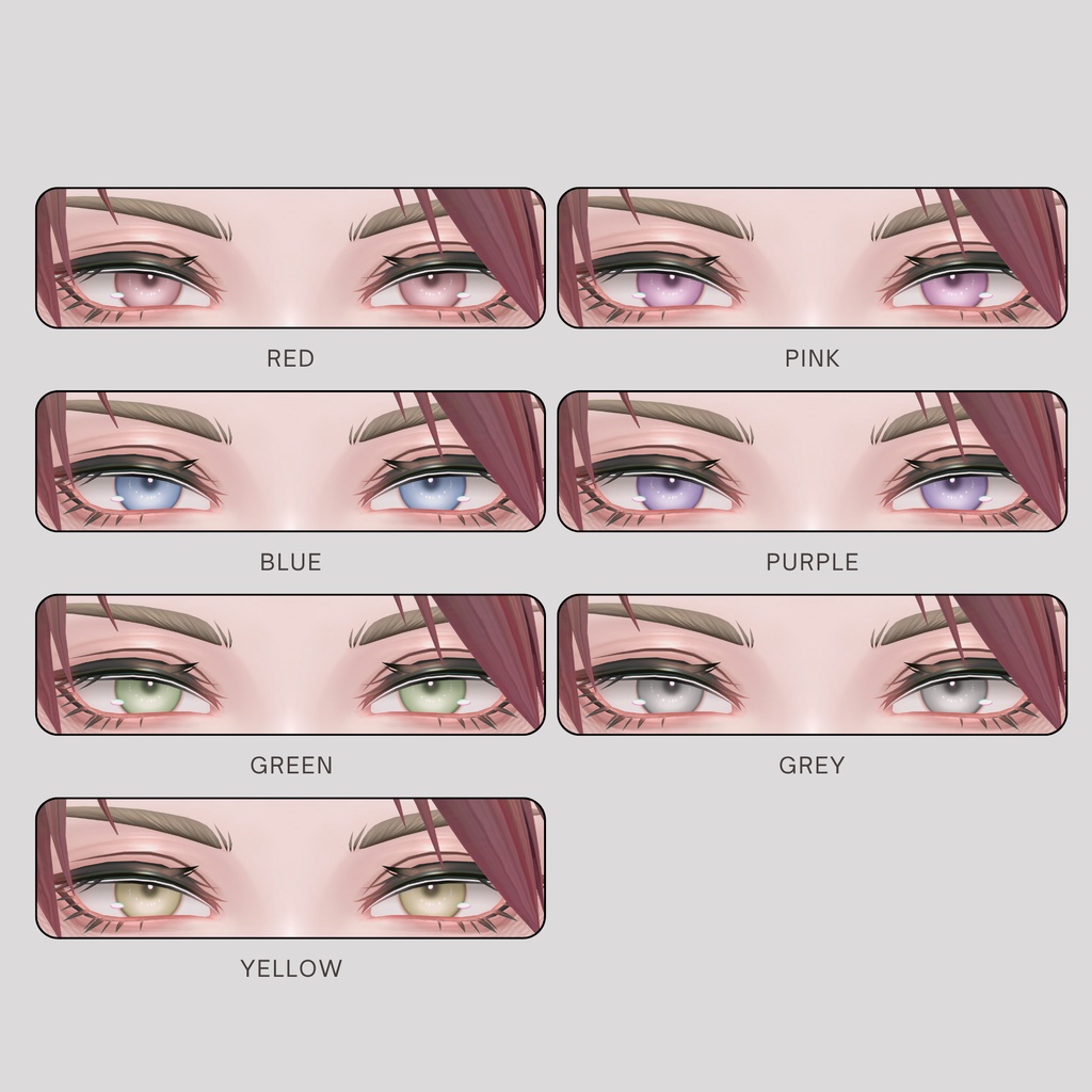 【無料/Free】Dark Make Set For Akari【燈裡/Akari専用】