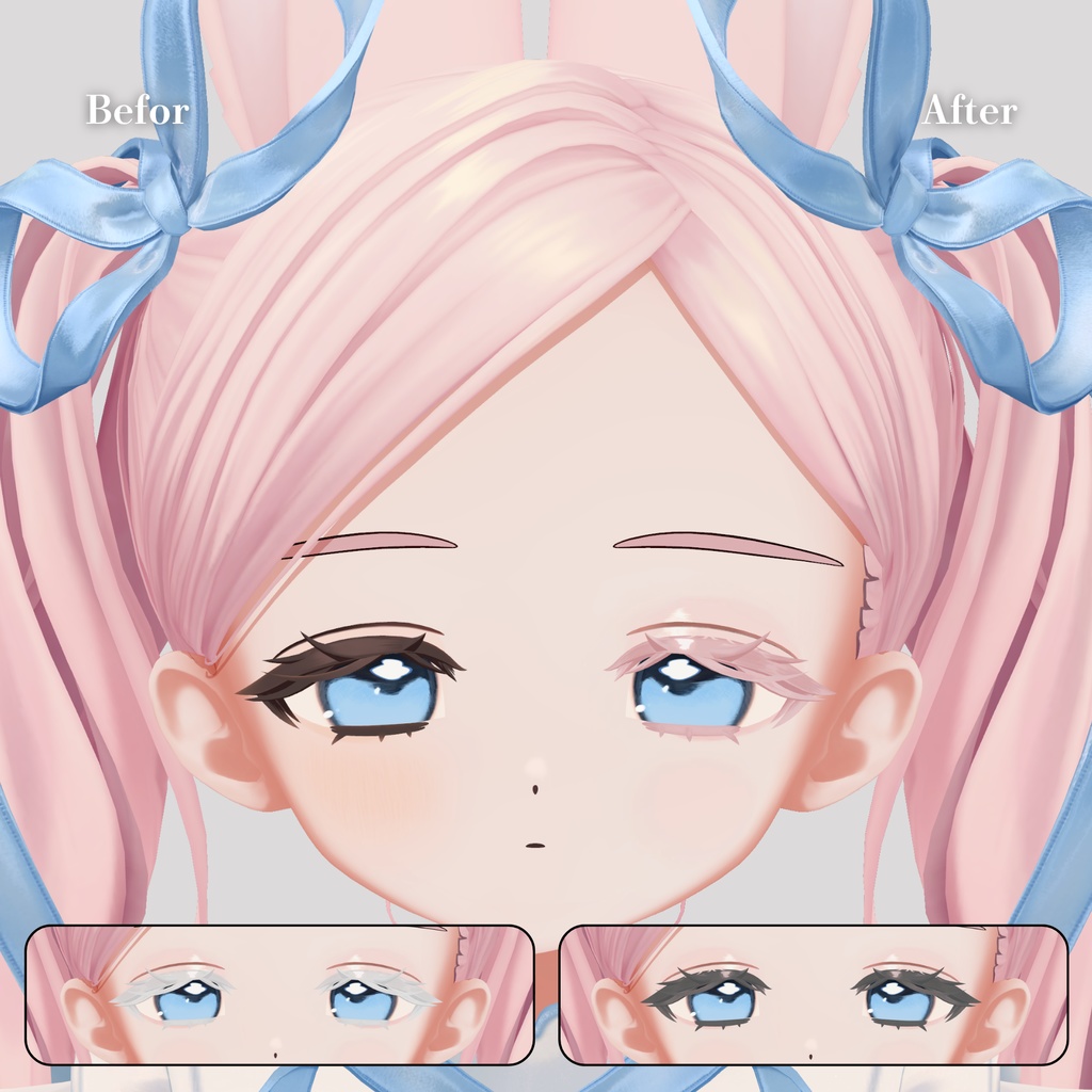 【SALE‼️】FuwaFuwa Make & Eye 【フィユエ/Fyuett専用】