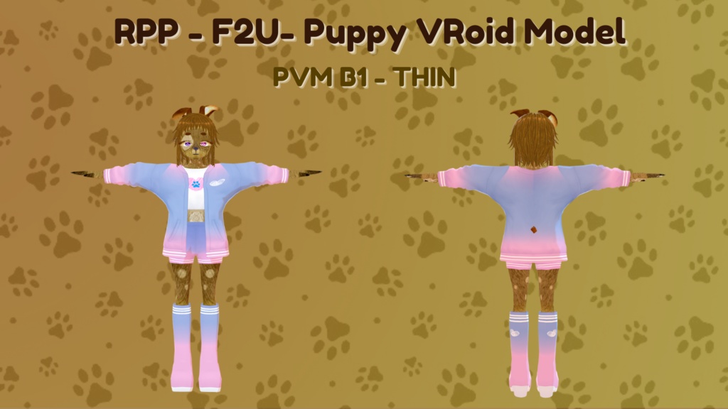 RPP - F2U - Puppy VRoid Model