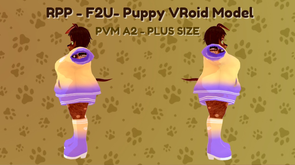 RPP - F2U - Puppy VRoid Model