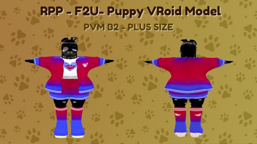 RPP - F2U - Puppy VRoid Model