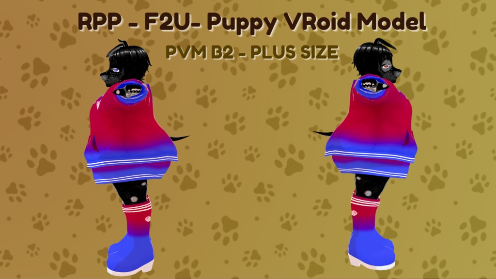 RPP - F2U - Puppy VRoid Model