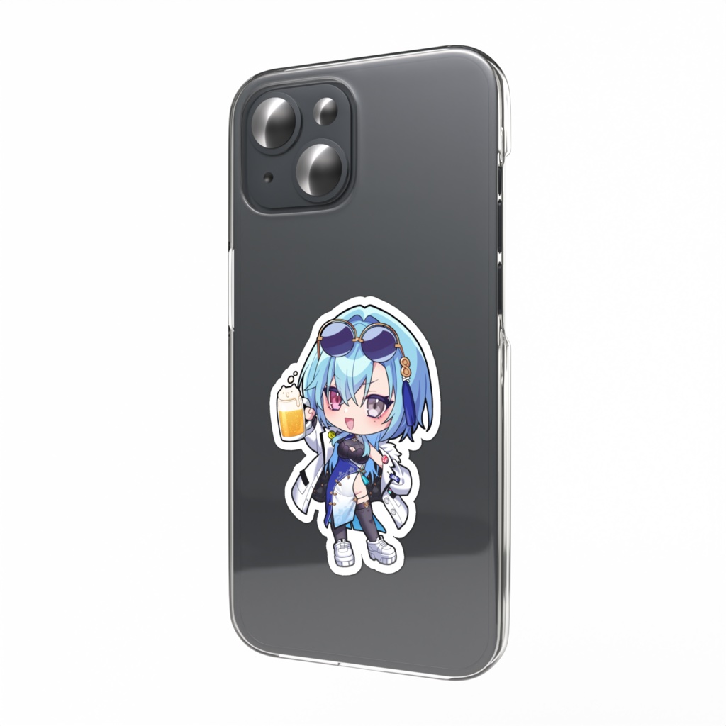 【非公式】春雨麗女スマホステッカー