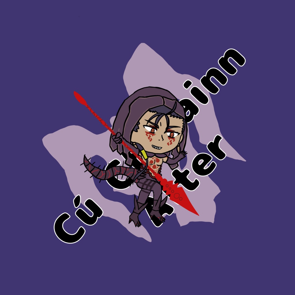 狂王プリントハンカチ