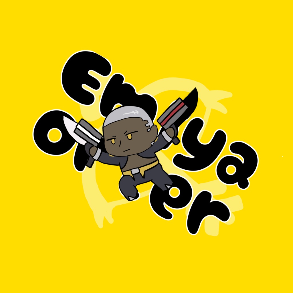 黒弓プリントハンカチ