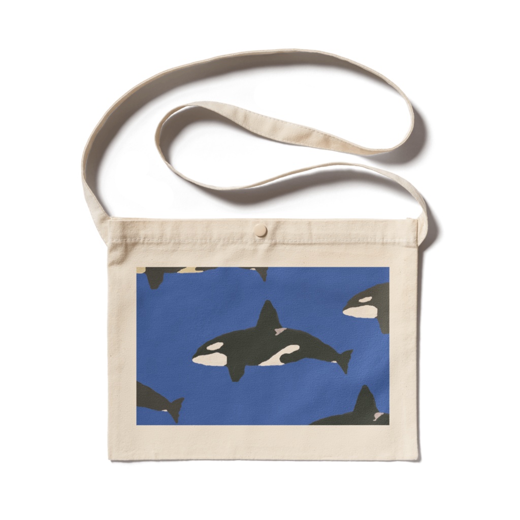 海のシャチサコッシュ