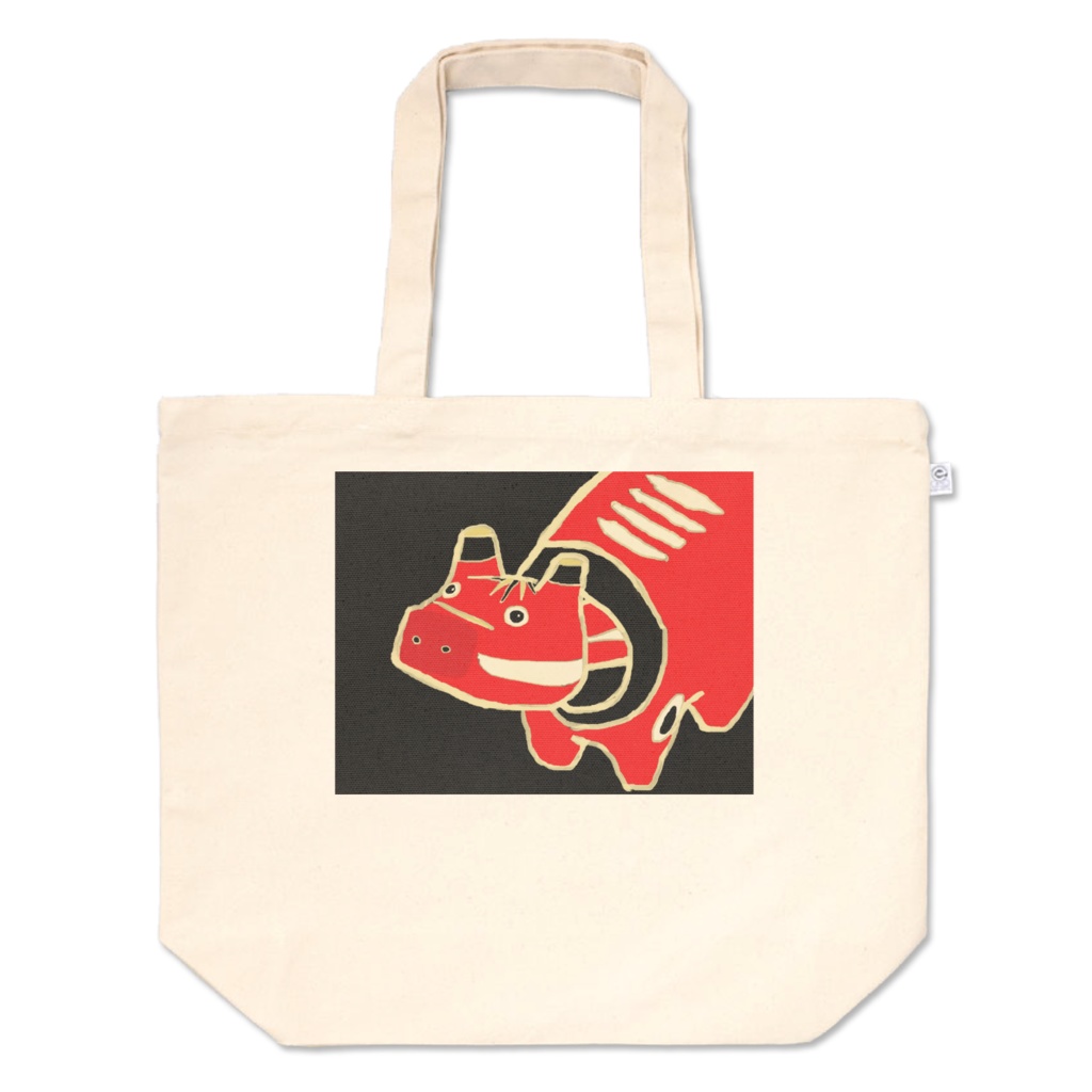 赤べこトートバッグ