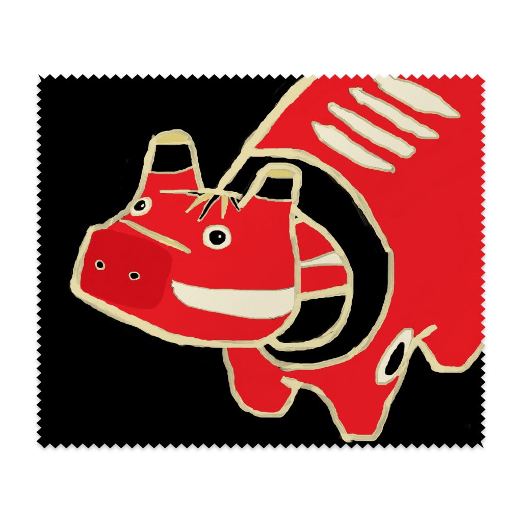 赤べこクロス