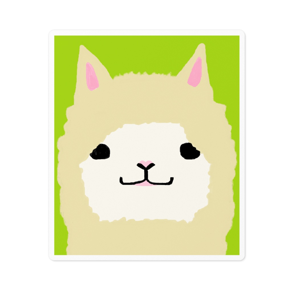 アルパカステッカー