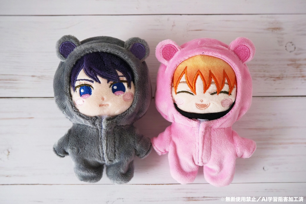 「ちょっと待とうよ、春虎くん」2巻発売記念 マスコットぬいコスチューム(全2種)