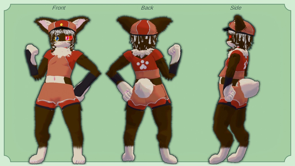 【オリジナル3Dモデル】ユキーYukiー