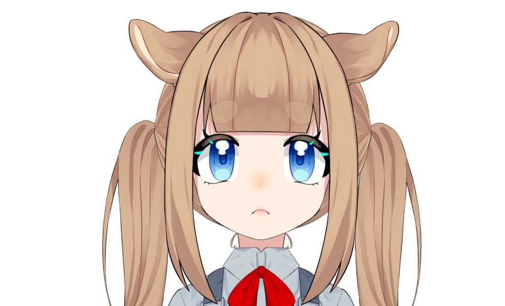【VtubeStudio対応】ハムスターモチーフの女の子