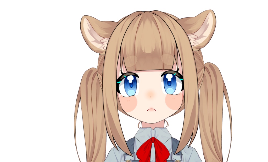 【VtubeStudio対応】ハムスターモチーフの女の子