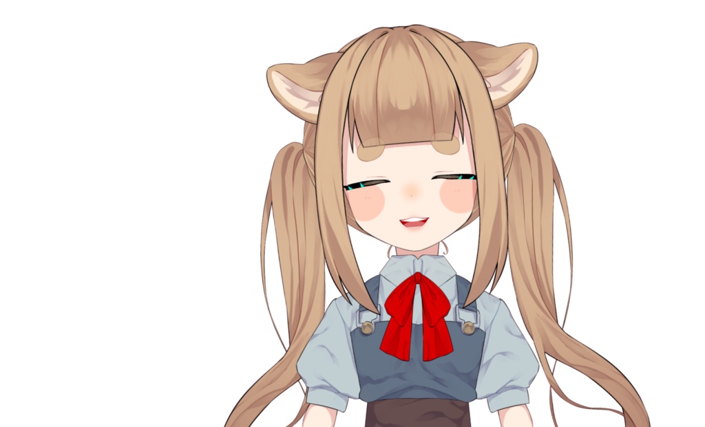 【VtubeStudio対応】ハムスターモチーフの女の子